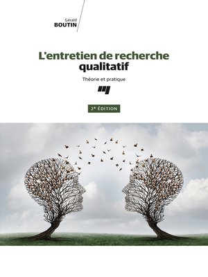 cover image of L'entretien de recherche qualitatif, 2e édition